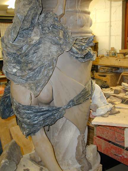 Erotic Fairy Chimney Pot being built, 